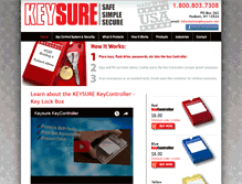 Tablet Screenshot of keysure.net